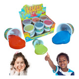 Leleca Geleca Diversão Em Gel Kids Caixa 12 Uni Lembrança