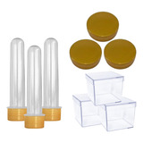 Lembrancinha Kit Com Tubete Latinha Caixinha 10 De Cada