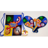 Lembrancinha Mochila Ping Pong Vingadores 25 Kits