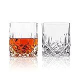 LEMONSODA Copos De Uísque à Moda Antiga Com Corte De Cristal Com Caixa De Presente Premium Copo De Vidro De Cristal Premium Sem Chumbo De 293 Ml Para Beber Bourbon Uísque Conhaque Presentes De