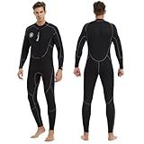 Lemorecn Traje De Mergulho Masculino Ultra Elástico Neoprene 3 Mm Terno Completo 3039black G