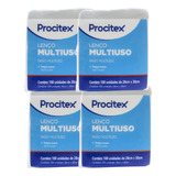 Lenço Banho Multiuso Procitex 28x30cm Cremer Kit 400 Und 