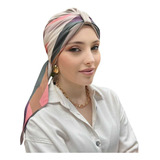 Lenço Cabelo Mulheres Turbante Tratamento Quimioterapia Kit