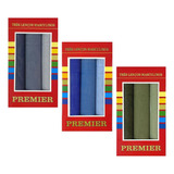 Lenço De Bolso Masculino Presente Cores Sortidas Kit 9 Unid
