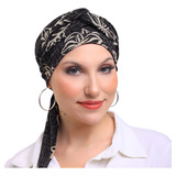Lenço De Cabeça Turbante Touca Feminino Quimioterapia