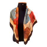 Lenco Feminina Floral Echarpe