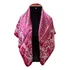 Lenço Feminina Pescoço Echarpe Cetim Estampas Seda 90x90cm