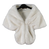 Lenço Feminino Elegante Casamento Nupcial Falso Estola De Xa