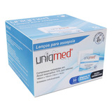 Lenço Para Assepsia Álcool 70 Uniqcare 19x14cm 50 Un