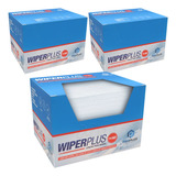 Lenço Para Banho Leito 300un Higiene 28x35cm Wiperplus Talge