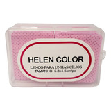 Lenço Para Unhas Cílios Helen Color 200 Unidades