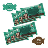 Lenço Umedecido Feelclean Pet Com 300 Unidades