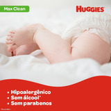 Lenço Umedecido Huggies Max Clean Kit