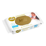 Lenço Umedecido Mili Love Care Com Tampa Toalhinha 50 Unid
