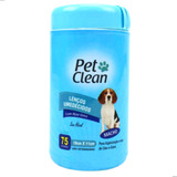 Lenço Umedecido Para Cachorro E Gato Pet Clean   Machos