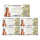 Lenço Umedecido Personalidade Baby Care 5 Pacotes C 100 Un
