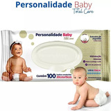 Lenço Umedecido Personalidade Baby Care Kit