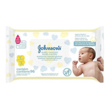 Lenço Umedecido Recém nascido Johnson s Baby Com 96 Unidades