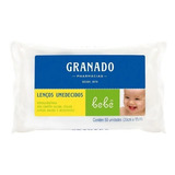 Lenço Umedecido Tradicional Granado Bebê Pacote 50 Unidades