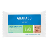 Lenco Umededecido Granado Bebe Erva Doce C 50un Kit C 3