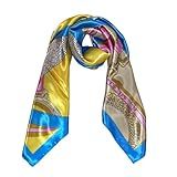 Lenço Xale Color Belt Acessório Moda Cabelo Pescoço Cetim