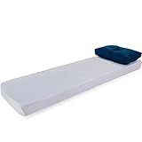 Lençol Avulso Para Puff Multiuso Solteiro 180x60x10cm Bf Colchões