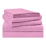Lençol Clinica Hospital Hotel Algodão Percal 180 Fios Cor Rosa Desenho Do Tecido Liso