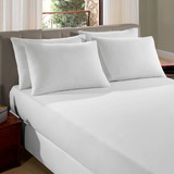 Lençol Com Elástico Casal Size Padrão 1 38x1 88x30cm Avulso 100 Algodão Vivaldi Cor Branco