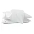 Lençol De Hotel Queen Size 4 Pçs 10 Unidades Percal 200 Fios Cor Branco Desenho Do Tecido Liso