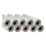 Lençol De Papel Kit 10 Unidades P Consultório 50cm X 50m