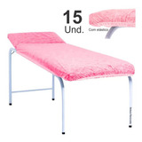 Lençol Descartável Maca Com Elástico 2m X 90cm 15 Unidades Santa Clara Lençol Descartável Maca Estética Depilação Massagem En Kit Descartavel Com Elastico15 X 15 Unidades C u