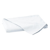 Lencol Queen Avulso Superior Algodão 180 Fios Penteado Rosa Cor Branco Desenho Do Tecido Liso