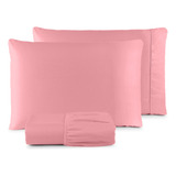 Lencol Rose Micropercal 400