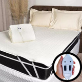 Lençol Térmico Manta Cama Casal 220v 2 Temperaturas Inmetro