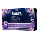 Lenços Amaciante Secadoras Downy Calm Mega Sheets 70 Folhas