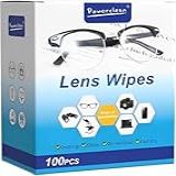 Lenços De Limpeza De óculos 100 Lenços Pré Umedecidos Ideal Para Limpeza De óculos Celular Câmera Laptop E Tablets Embalagem Portátil Não Risca E Seca Rápido