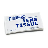 Lenços De Papel Limpa Lentes Rosco Lens Tissue 100 Fls