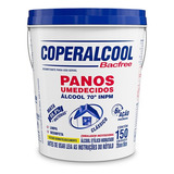 Lencos Umedecidos Alcool 70 Bacfree Classico Balde Com 150 L