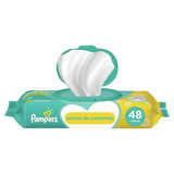 Lenços Umedecidos Aroma De Camomila 48 Unidades Pampers