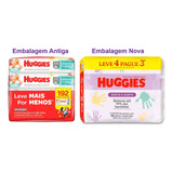 Lenços Umedecidos Huggies One Done 4 Pacotes 48 Unid 