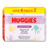 Lenços Umedecidos Huggies One Done Leve 4 Pague 3 Unidades