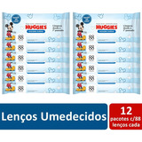 Lenços Umedecidos Huggies Tripla Proteção Higiene Diária Atacado 12 Unidades