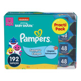 Lenços Umedecidos Pampers 192 Unidades 4 Pacote C 48