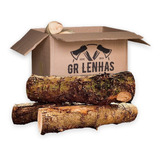 Lenha Frutífera Ameixa 10kg Defumação Pit Smoker Churrasco