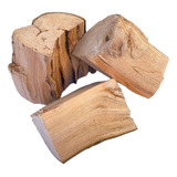 Lenha Frutífera Wood Chunks Para Defumação 3 Kg Laranjeira
