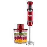 Lenoxx Mixer 2 Em 1 600w Vermelho Inox 220v PMX405