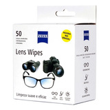 Lens Wipes Zeiss Com 50 Lenços Umedecidos   Promoção