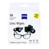 Lens Wipes Zeiss Com 50 Lenços Umedecidos