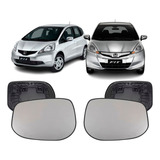 Lente Base Retrovisor Honda New Fit 2009 2010 2011 2013 2014