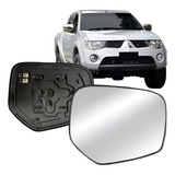 Lente Base Retrovisor L200 Triton 2008 09 10 11 2012 A 2015
